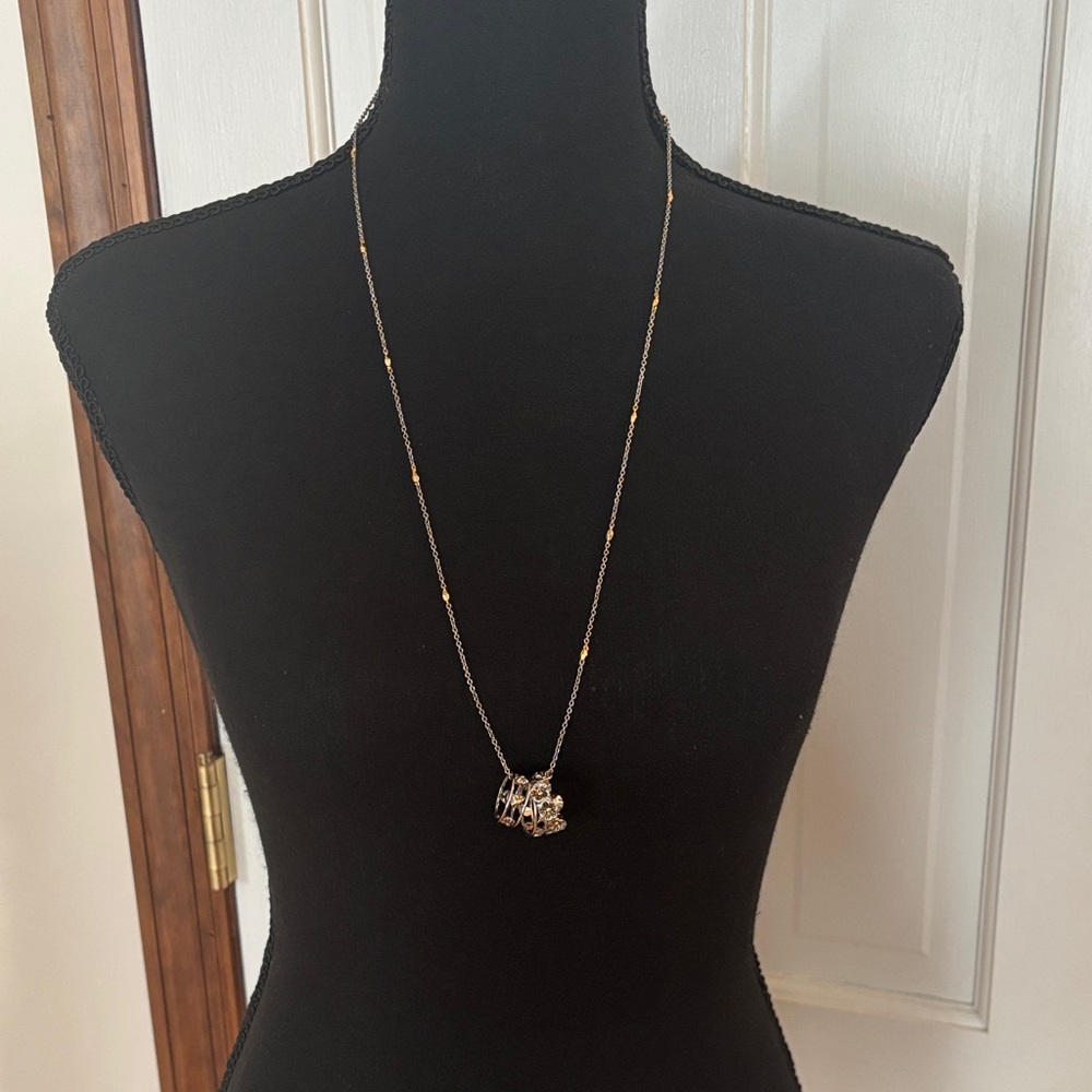 Coach Rings Mix Necklace